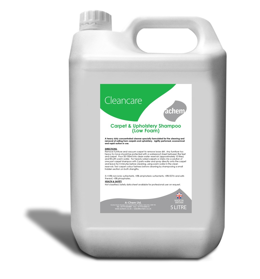 Carpet & Upholstery Shampoo AChem Store